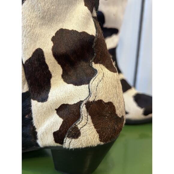 Durango Tooled Cowhide Pony Calf Hair On Hide Cowgirl Cowboy Boots 7.5 RD 1818 - Picture 15 of 16